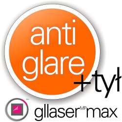 Folia Ochronna Gllaser MAX Anti-Glare do Apple iPhone 5S + folie na TYŁ