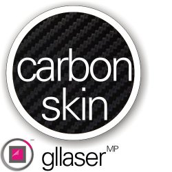 Folia Ochronna Gllaser CARBON Skin 3D do Apple iPhone 5S na TYŁ