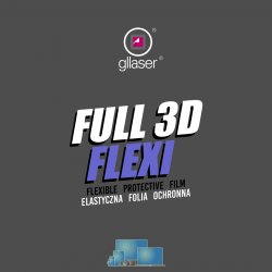 Folia Ochronna Gllaser® FULL 3D FLEXI do Zegarków SmartWatch Sport na wymiar 