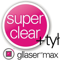 Folia Ochronna Gllaser MAX SuperClear do Apple iPhone 5S + folie na TYŁ
